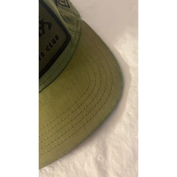 Vintage Bbc Ice Cream Billionaire Boys Club Olive Green Snapbacks Hat Patch Logo - Picture 15 of 16